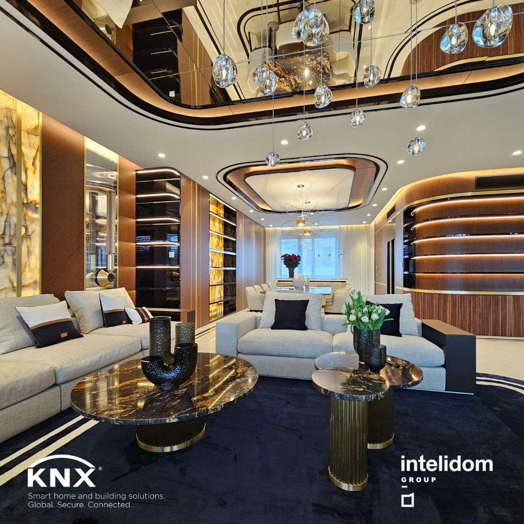 Case study KNX Polska, Penthouse w Warszawie z systemem KNX, Intelidom Group, LAB Architekci, Krzystof Miruć, Mariusz Alzak