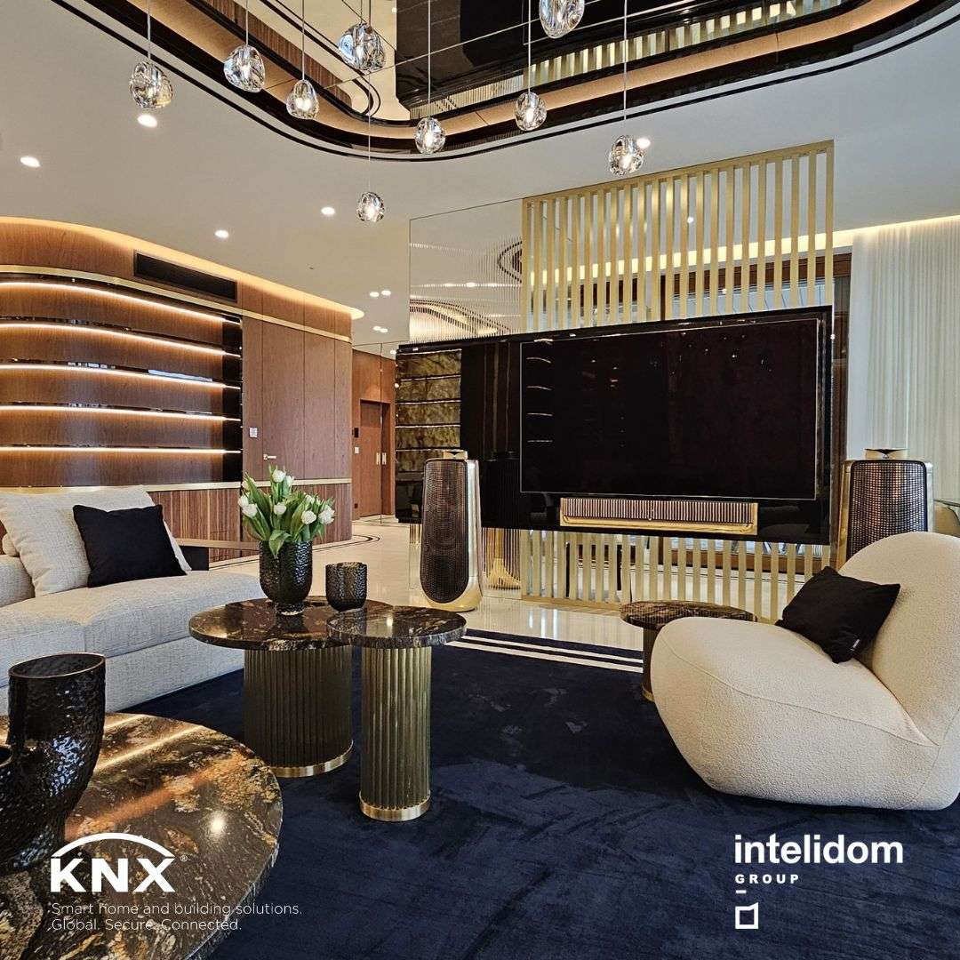 Case study KNX Polska, Penthouse w Warszawie z systemem KNX, Intelidom Group, LAB Architekci, Krzystof Miruć, Mariusz Alzak