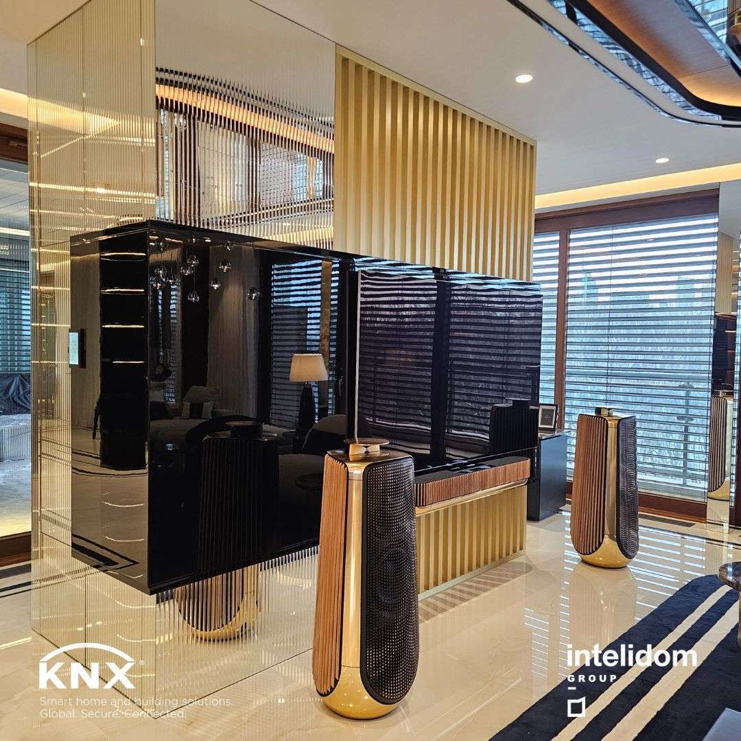 Case study KNX Polska, Penthouse w Warszawie z systemem KNX, Intelidom Group, LAB Architekci, Krzystof Miruć, Mariusz Alzak