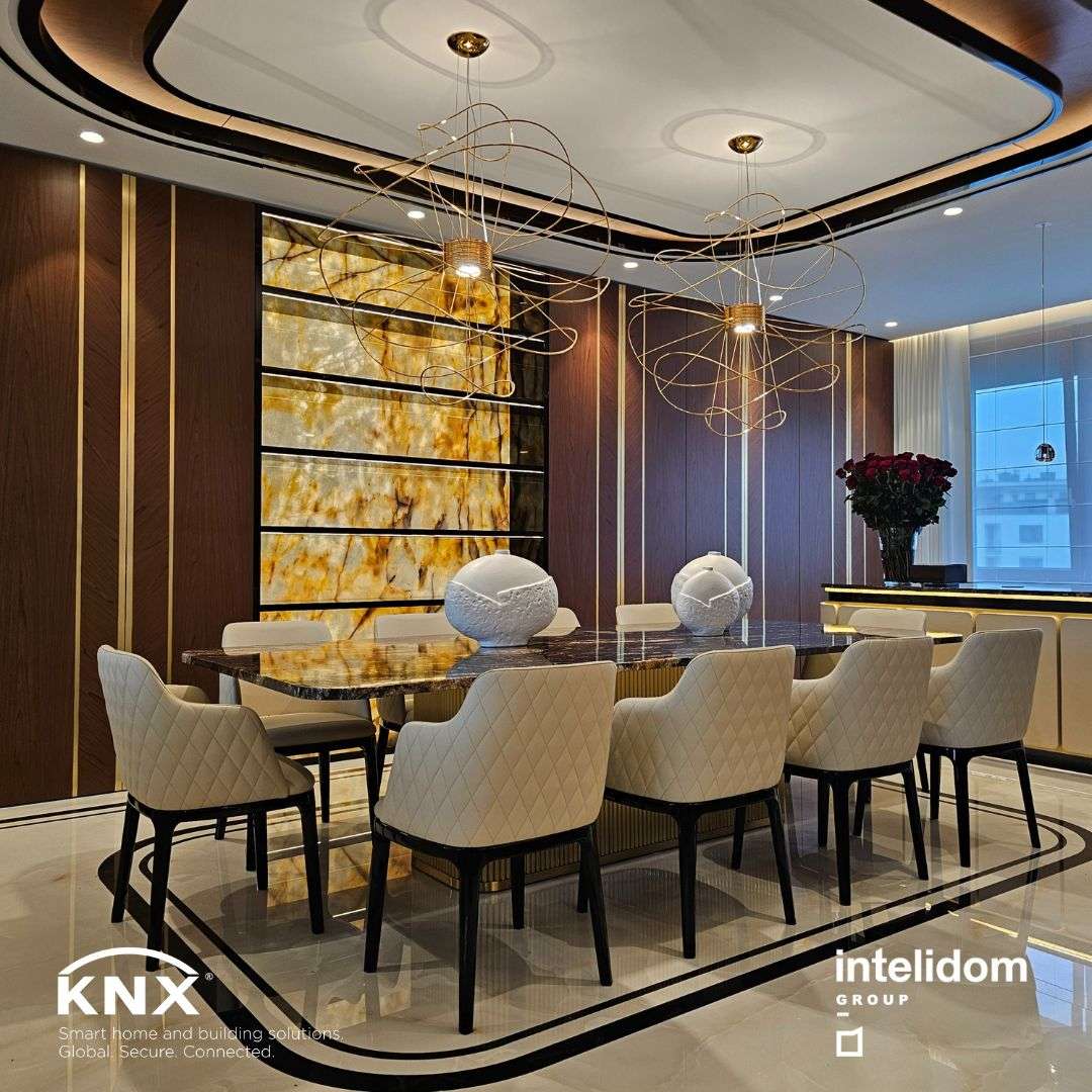 Case study KNX Polska, Penthouse w Warszawie z systemem KNX, Intelidom Group, LAB Architekci, Krzystof Miruć, Mariusz Alzak