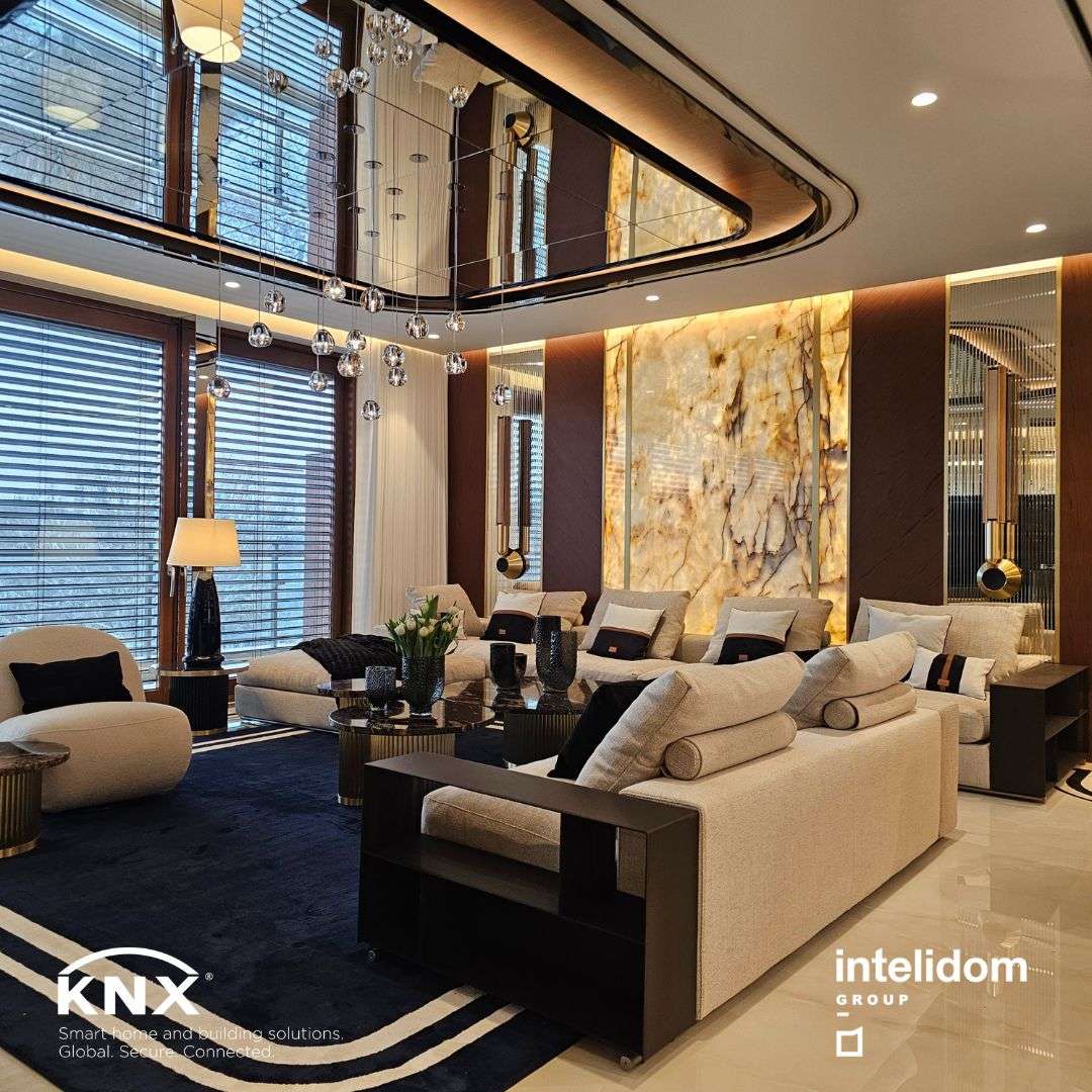 Case study KNX Polska, Penthouse w Warszawie z systemem KNX, Intelidom Group, LAB Architekci, Krzystof Miruć, Mariusz Alzak