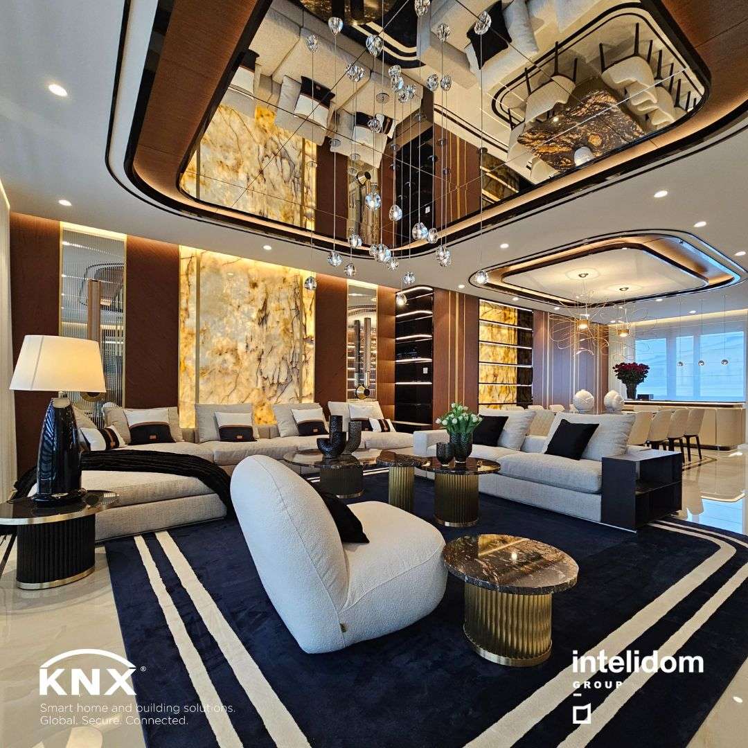 Case study KNX Polska, Penthouse w Warszawie z systemem KNX, Intelidom Group, LAB Architekci, Krzystof Miruć, Mariusz Alzak